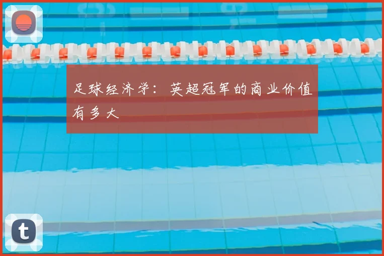 足球经济学:英超冠军的商业价值有多大